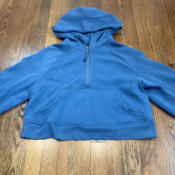 *UPDATED* Lululemon Scuba Oversized Half Zip — XS/S — 🔵 UTILITY BLUE 🔵 - Picture 1 of 10